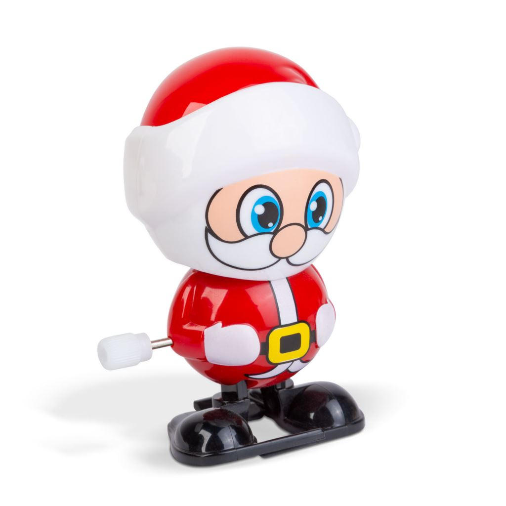 Family felhúzható lépegető mikulás 7x5cm (58970A) (58970A)