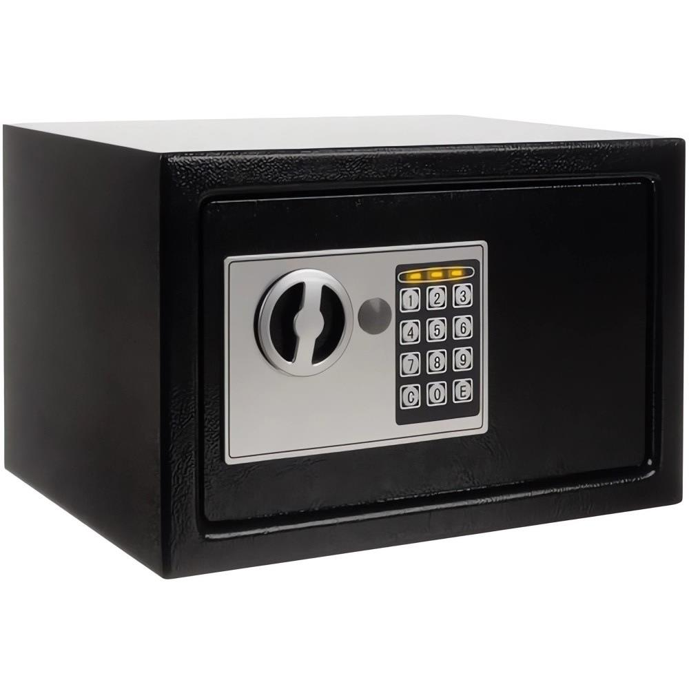 Malatec 22627 Digital safe XL 30×19,5×17 cm black (00022627)