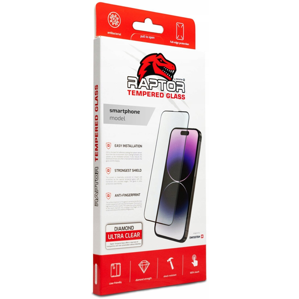 Swissten Raptor Diamond Ultra Full Face Tempered Glass for Nokia G60 5G