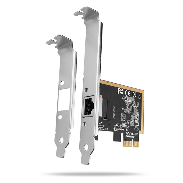 Axagon Gigabit Ethernet 1 sávos PCI-Express kártya (PCEE-GRF)