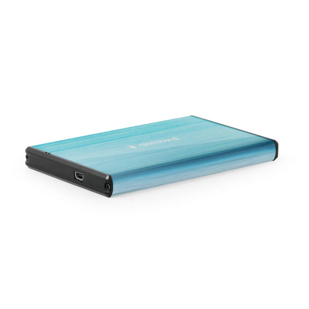 Gembird 2.5'' külső SATA merevlemez ház USB 3.0 kék (EE2-U3S-3-B) (EE2-U3S-3-B)