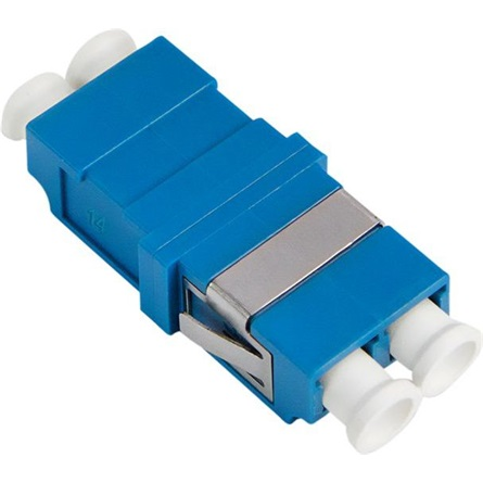 LogiLink Száloptikai adapter LC Duplex, 12 darabos, perem nélkül, kék (OS2) (FA03LC7)
