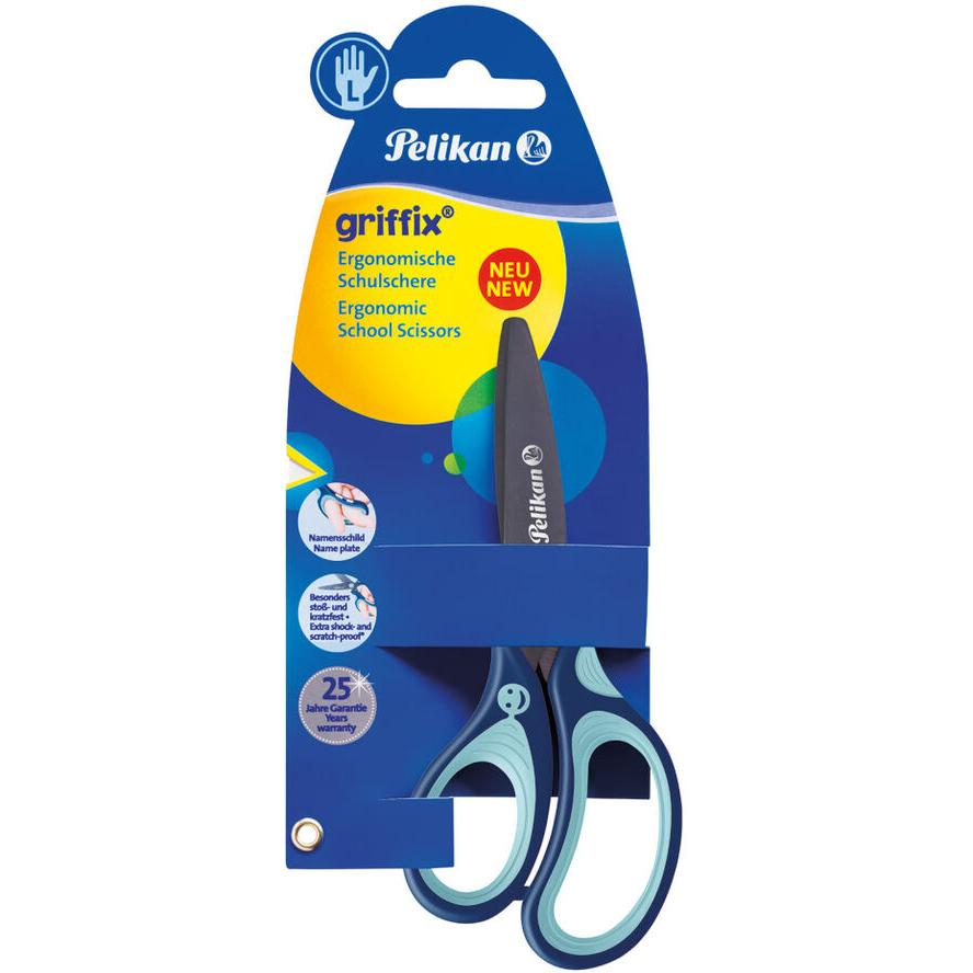 Pelikan Schere griffix SC1LB blau Linksh. 1er Blister (803519) (803519)