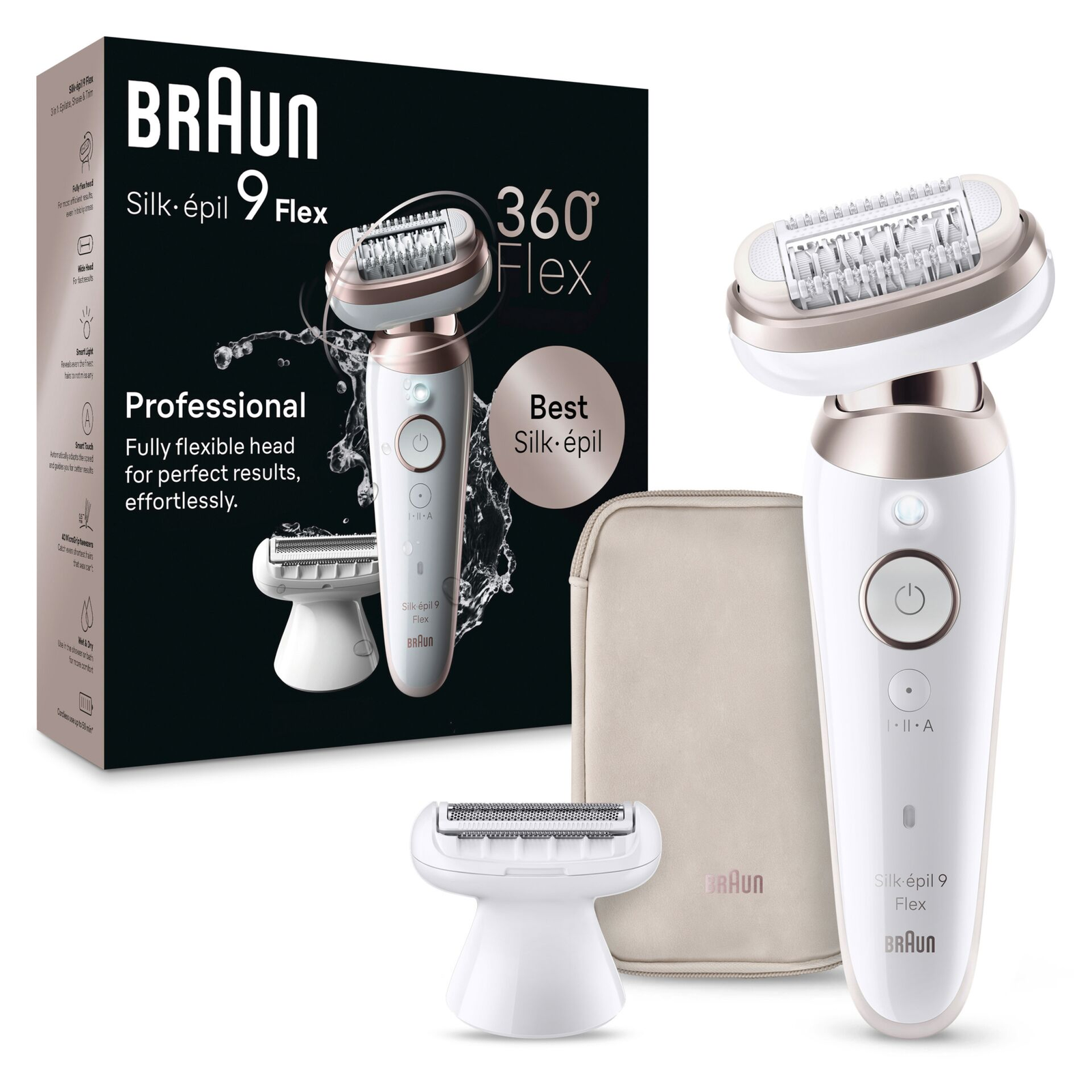 Braun Silk-épil 9 9-030 3D SensoSmart Epilátor (225311)