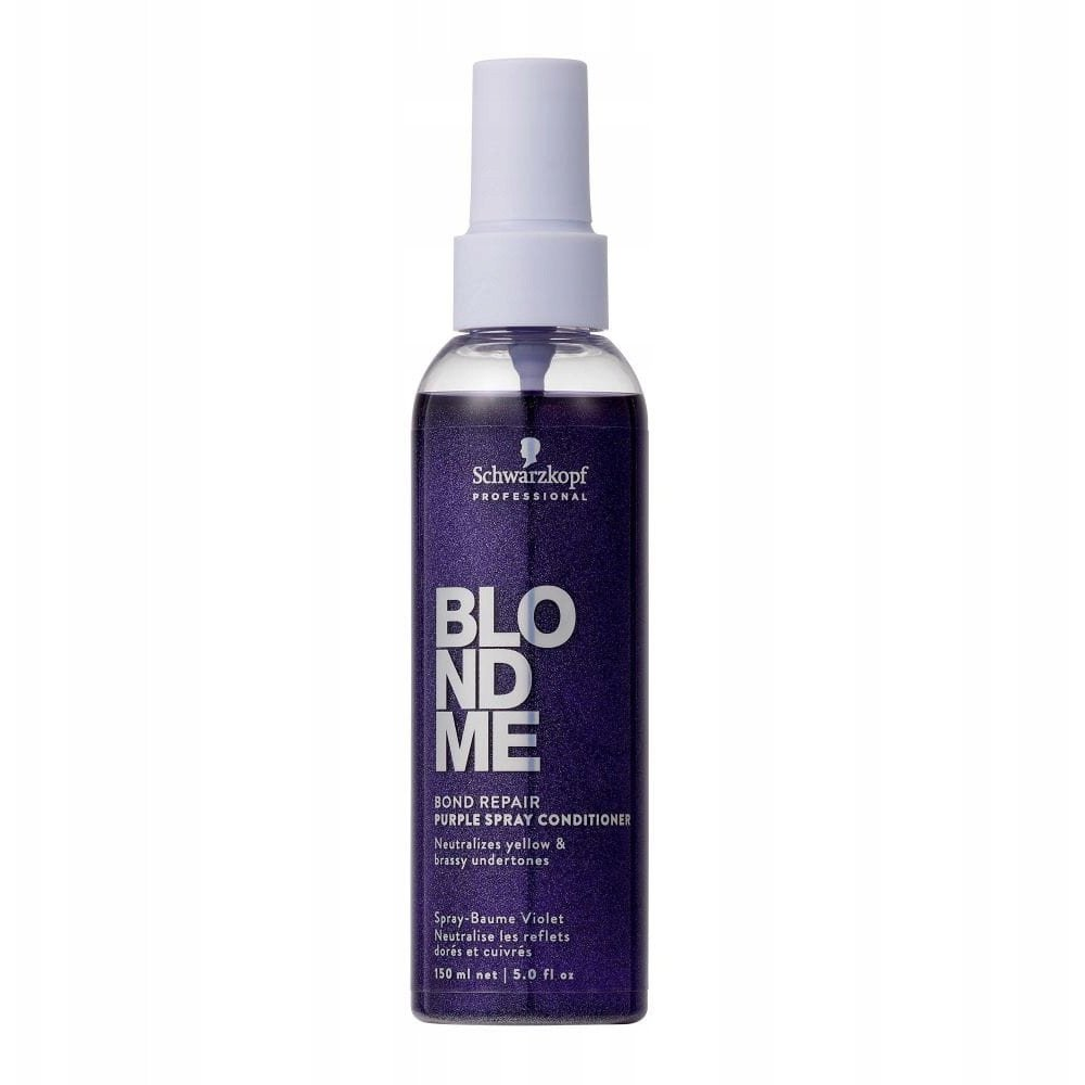 SCHWARZKOPF Professional BM BlondMe Bond Repair Purple spray kondicionáló, 150 ml (4067971081267)