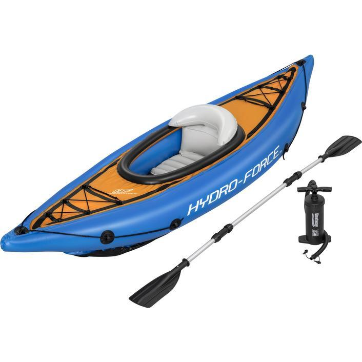 Bestway 65115 túrakajak 1 személy(ek) Kék Polivinil-klorid (PVC) Felfújható kajak (65115)