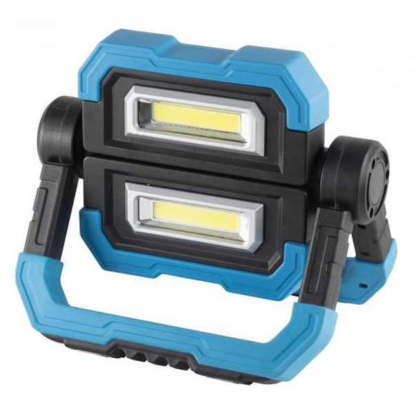 Home FLB 10C nabíjateľný COB LED reflektor, 2 x 5 W, 500 lm - 4 hodiny
