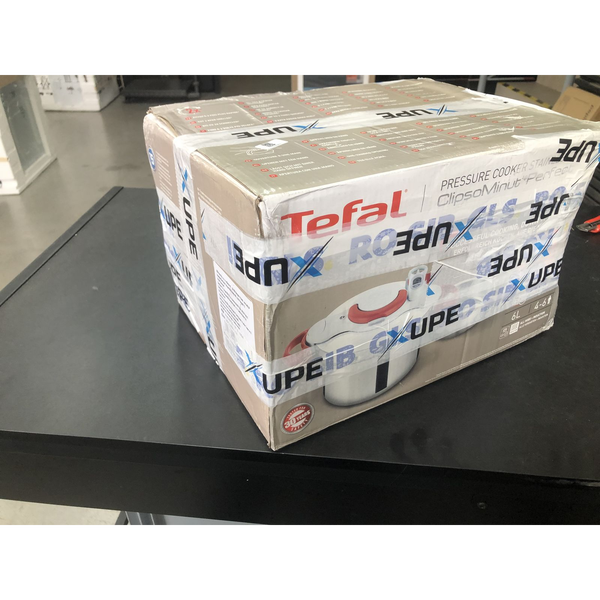 Tefal Clipsominut Perfetct 6L Rød, Rustfrit stål