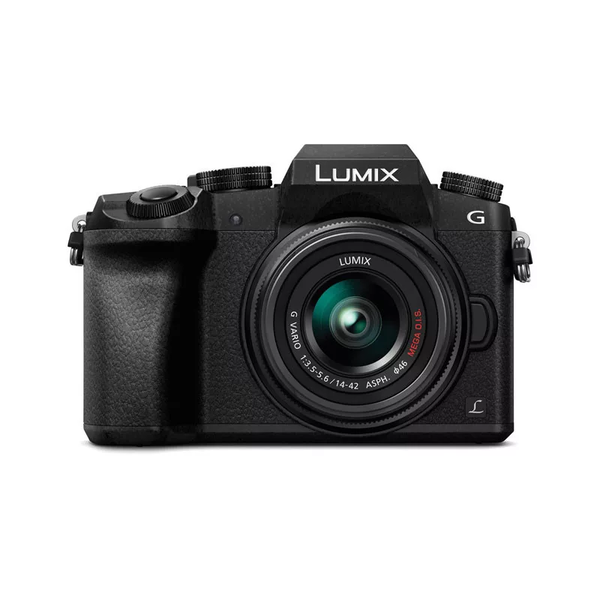 Panasonic Lumix DMC-G7KEG-K 4K MILC Fényképező + 14-42mm f/3.5-5.6 Objektív KIT