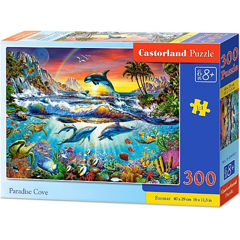 Castorland Paradise Cove 300 pcs Kirakós játék 300 db Növényvilág
