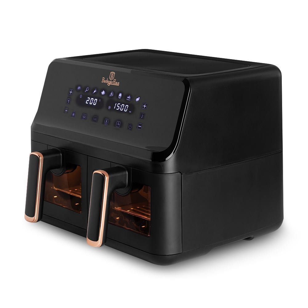 Berlinger Haus BH9469 dupla kosaras forrólevegős sütő 4,1 liter + 4,1 liter (BH9469)