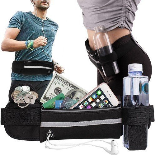 Riñonera Deportiva Kidney Negra