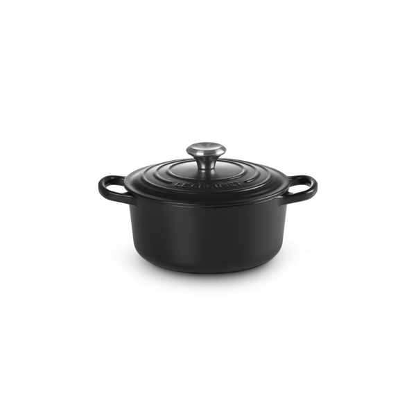 Le Creuset Signature Roaster round 24cm black Schwarz (21177240000430)