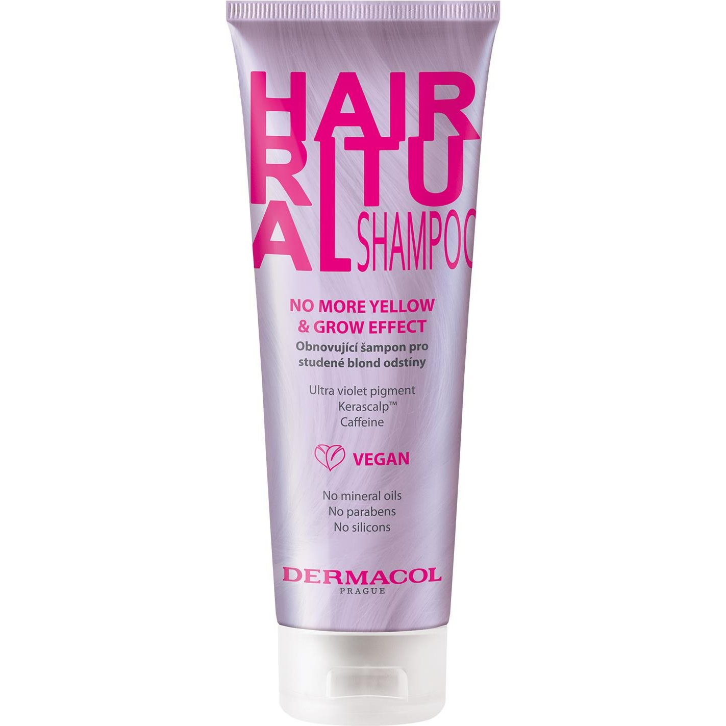 DERMACOL Hair Ritual Sampon hideg szőke árnyalatokhoz 250 ml (8595003122801)