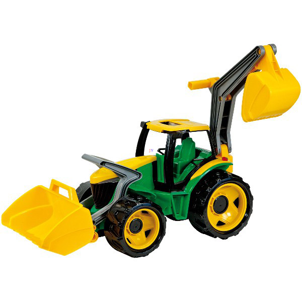 Lena GIGA TRUCKS Tractor with front loader & excavator