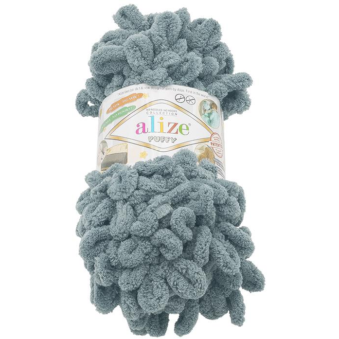 Vlnika Puffy 100 g - 87 sötétszürke (10341)