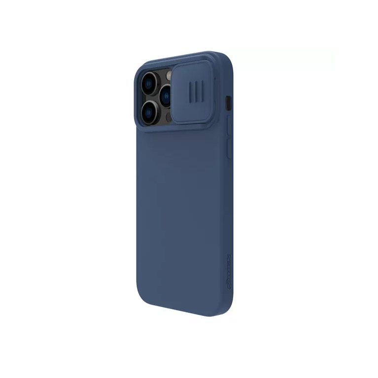 Nillkin Camsafe Apple iPhone 14 Pro MagSafe Szilikon Tok - Kék (GP-129445)