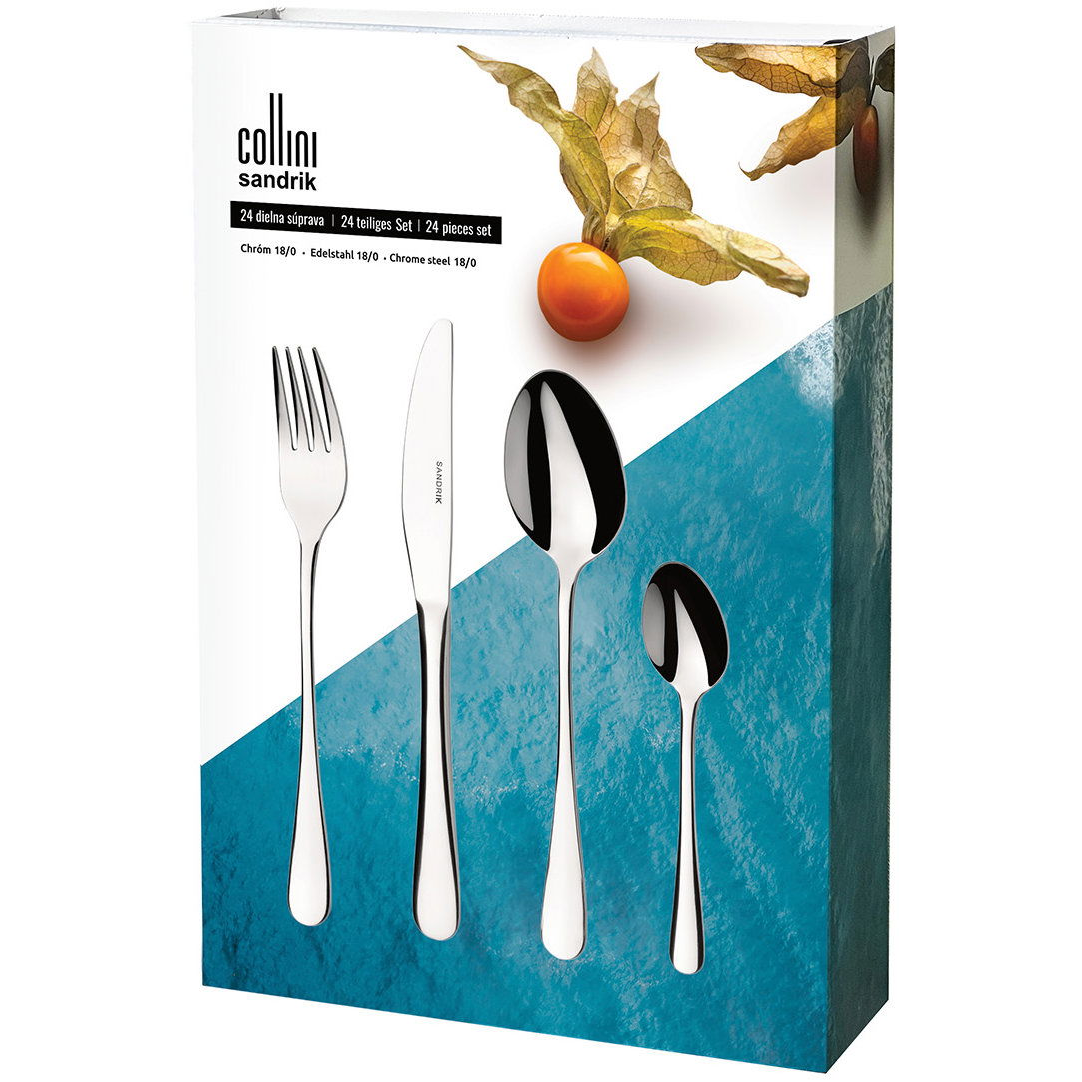 Berndorf Hotel Cutlery set 24 pieces (8581190009872)