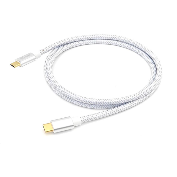 Equip 128356 USB Kabel USB 3.2 Gen 2 (3.1 Gen 2) USB C Silber, Weiß