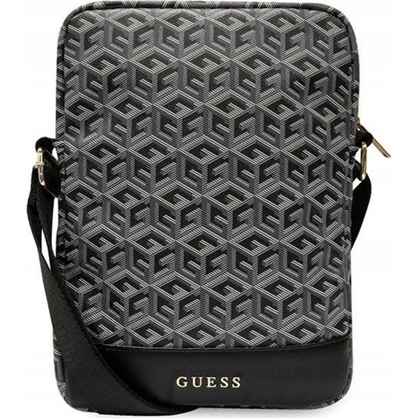 GUESS TORBA GUTB10HGCFSEK 10 GCUBE STRIPE BLACK OVITEK ZA TABL.