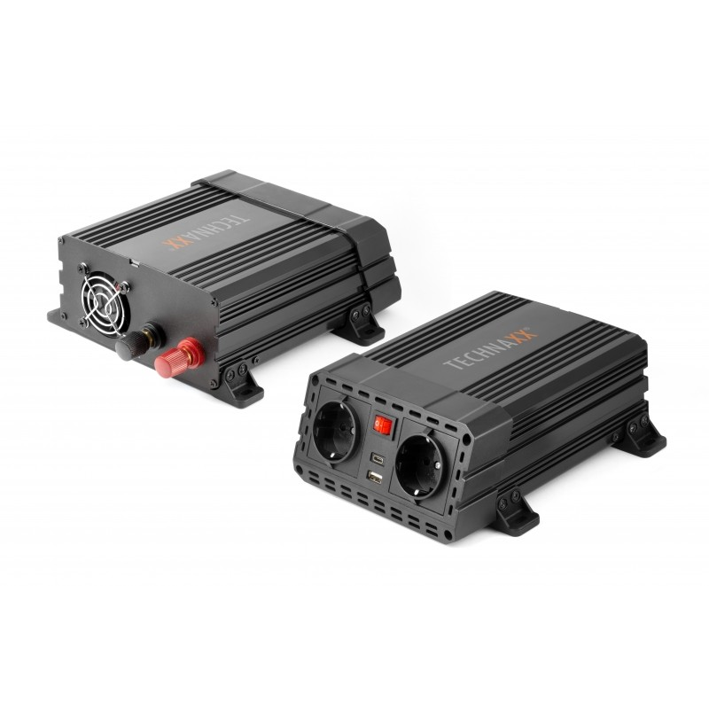 Technaxx TE19 Autós inverter (12V / 600W) (TE19)