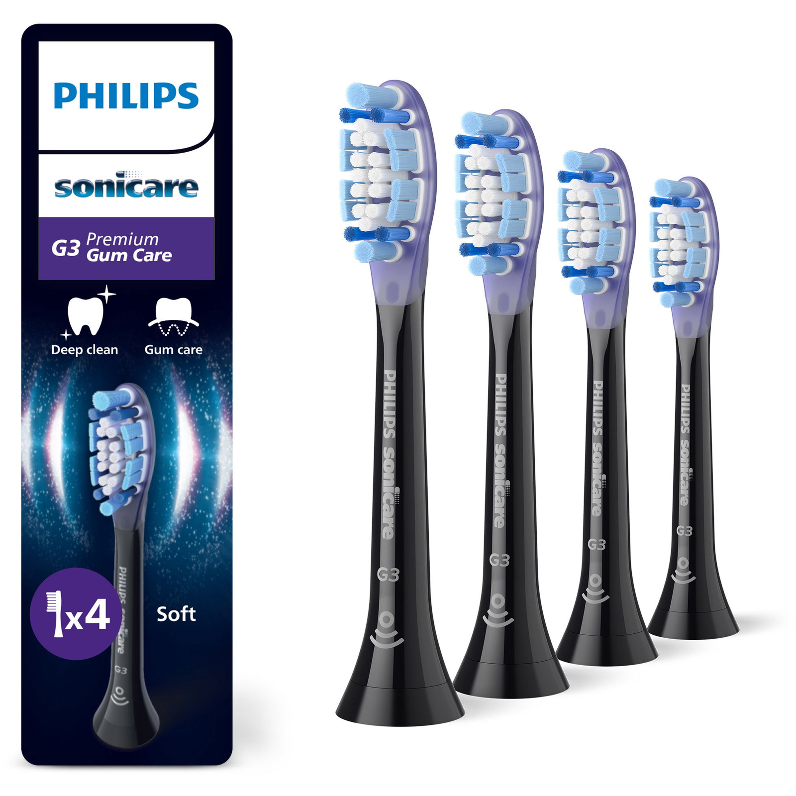 Philips Sonicare Premium Gum Care HX9054/88, 4 db (HX9054/88)