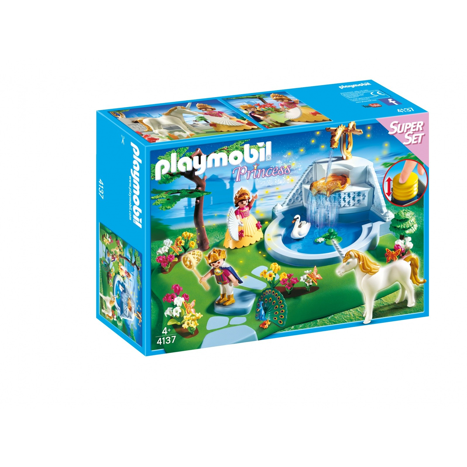 Playmobil Princess : 4137 - Unikornis szuper szett (4137)