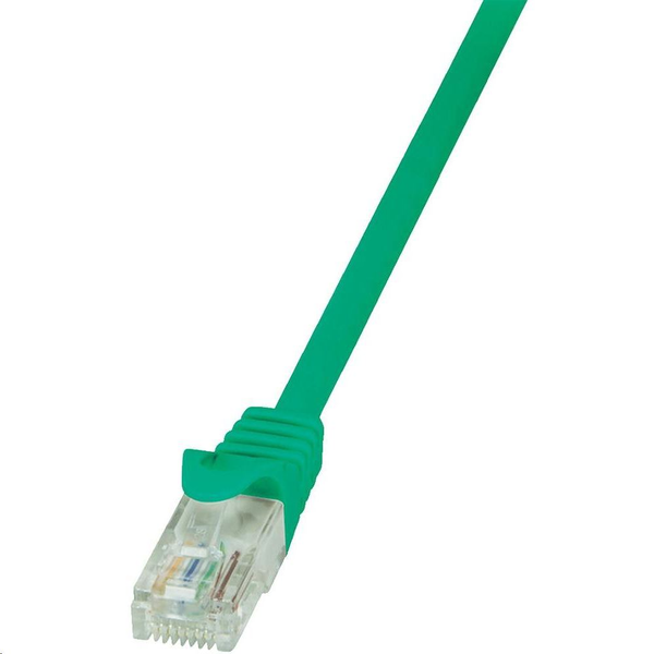 LogiLink Patchkabel CAT5e  U/UTP AWG26/7  0,50m grün