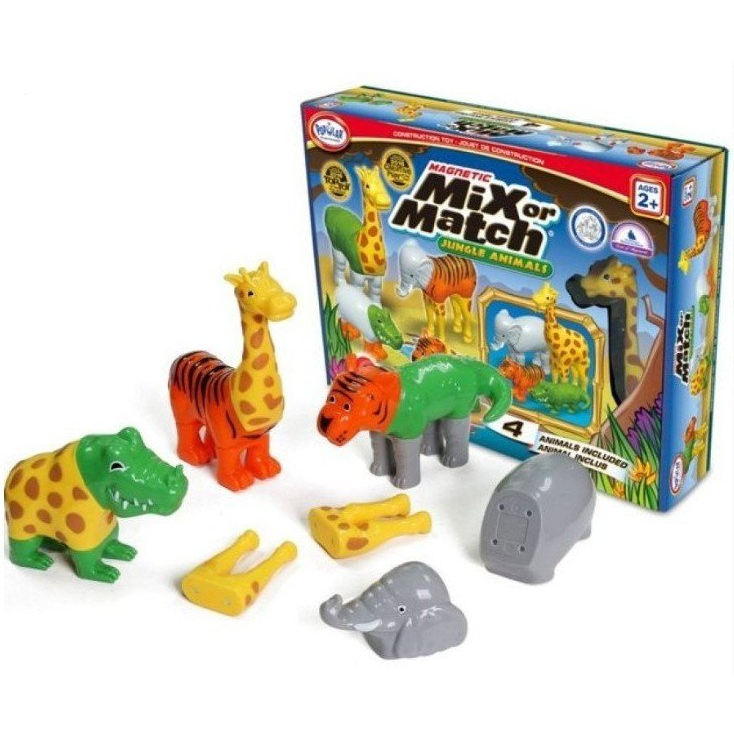 Popular Playthings Magnetic Mix or Match Animals