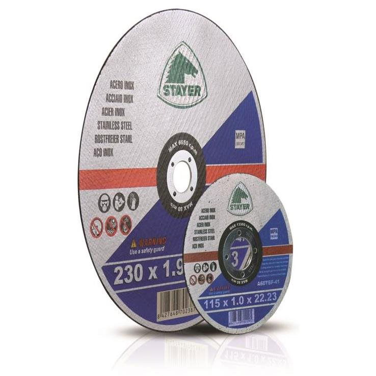 STAYER STANDARD T41 vágókorong fémhez, Ø 115×1,6×22,23 mm (3775.890)