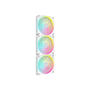 Corsair iCUE LINK LX120 RGB 120mm PWM Rendszerhűtő ventilátor 3db - Fehér