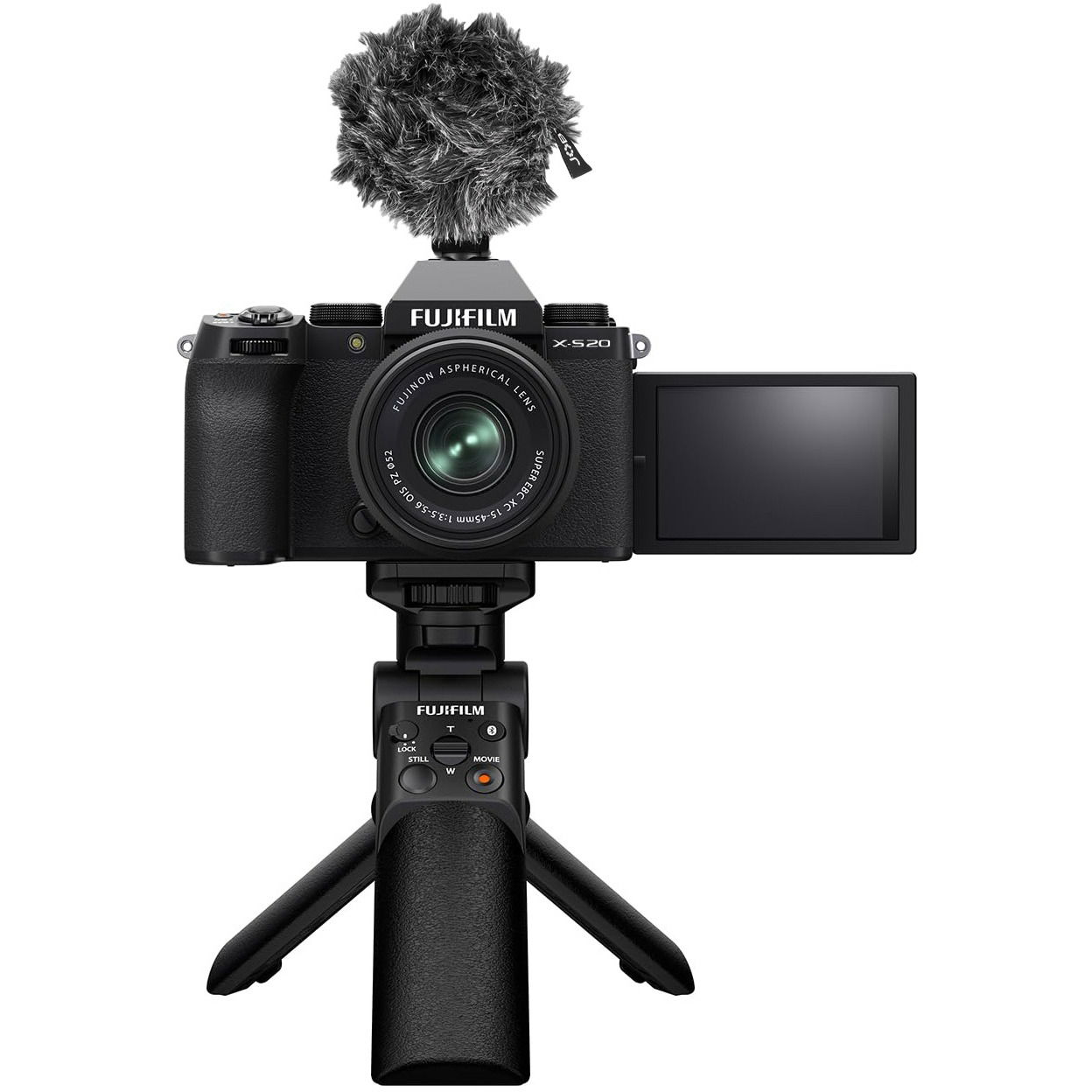 FujiFilm X-S20 + Fujinon XC 15-45mm + Fujifilm Tripod Grip TG-BT1 + Joby Wavo Mobile + Lexar Pro 800 (FTDFFUXS2053)