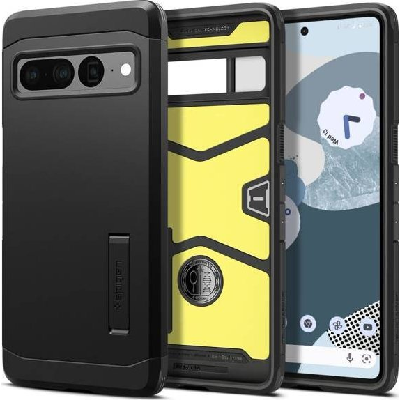 Spigen Tough Armor Google Pixel 7 Pro fekete tok (SPN2550)