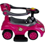 Mega Car 3in1 Push Ride Rózsaszín