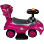 Mega Car 3in1 Push Ride Rózsaszín