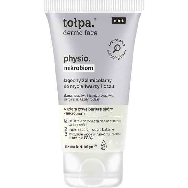 Tołpa Żel micelarny do mycia twarzy i oczu Physio Mikrobiom 75ml
