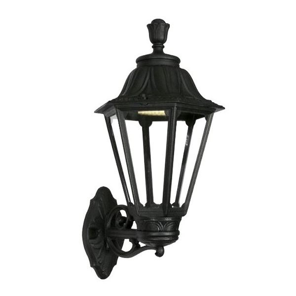 Fumagalli BISSO/RUT kültéri falilámpa fekete (E26.131.000.AXE27) (E26.131.000.AXE27)