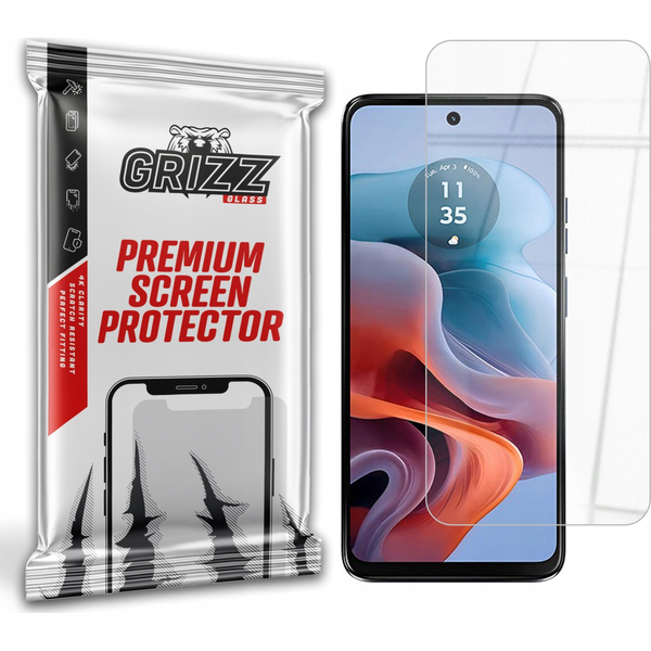  GrizzGlass Szkło hybrydowe GrizzGlass HybridGlass do Motorola Moto G34