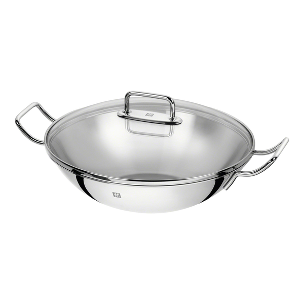 Zwilling 40992-332-0 32cm Wok serpenyő - Rozsdamentes acél