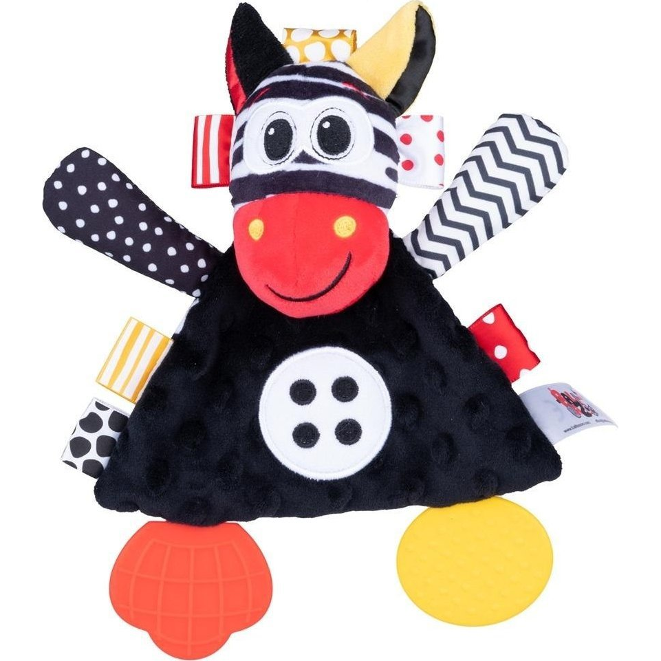 Bali Bazoo Kontrasztos Plüss Játék Rágókával - Danny Zebra (6925783810490)