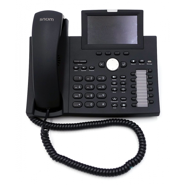 Snom D375 VoIP Telefon - Fekete