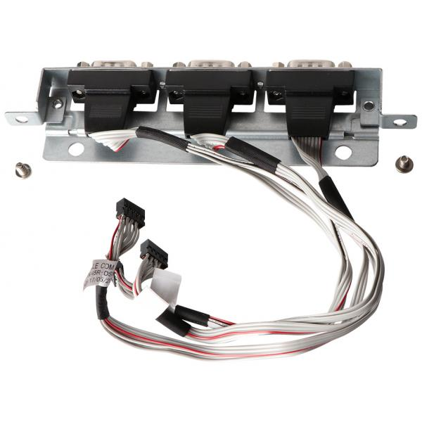 Shuttle PCM31, Triple COM port (RS232) expansion module for XH Slim-PC series sériový kábel Čierna, Strieborná 3 x COM