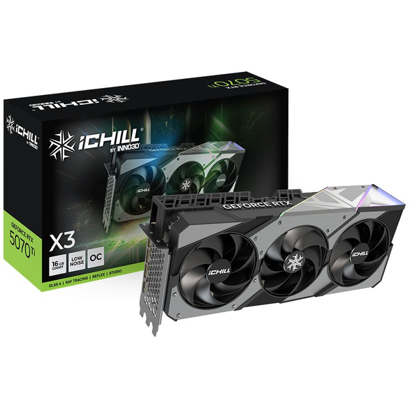 Inno3D GeForce RTX5070 Ti 16GB GDDR7 iChill X3