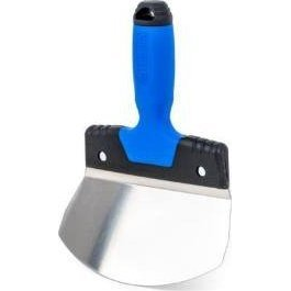 KUBALA 160mm Rozsdamentes ívelt glett kiszedő spakli (KUB0540) ( )