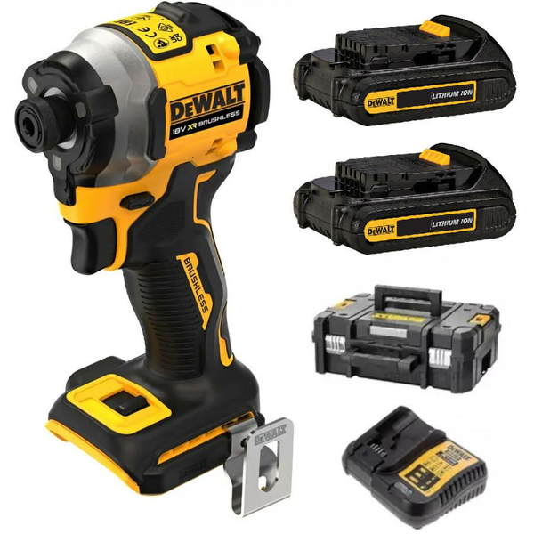 DEWALT AKKUS ÜTVECSAVAROZÓ DCF850D2T-QW 18V 2X2,0 AH