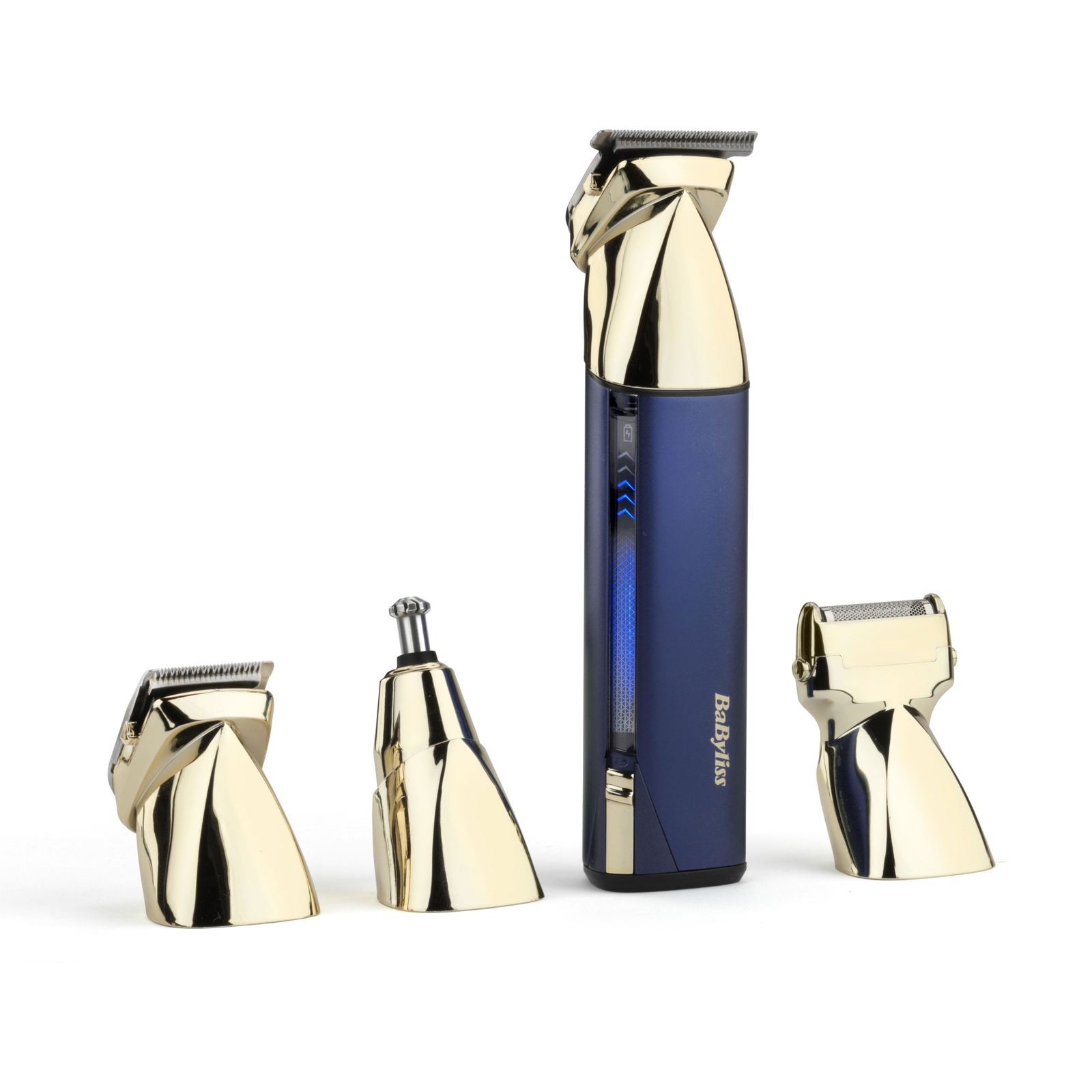 BaByliss MT992E Super-X Metal 15az1-ben, arc- és testszőrtelenítő készlet, kék (MT992E)