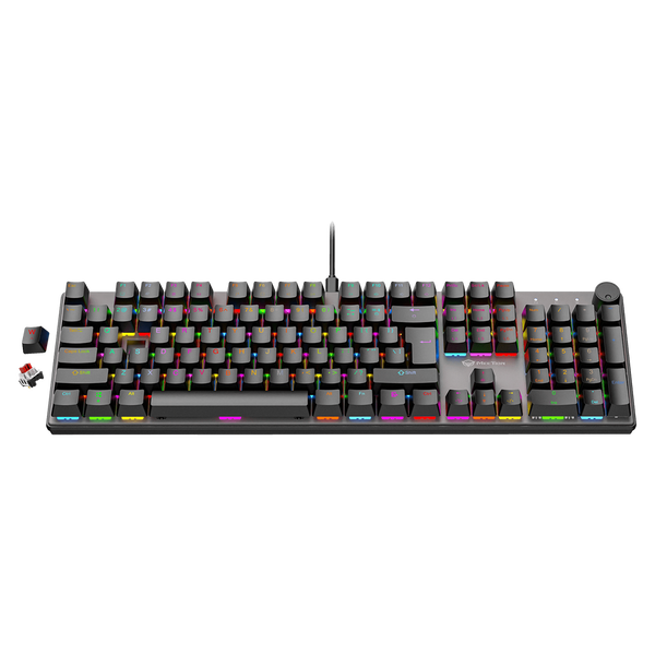 Meetion MK009PRO RGB Vezetékes Mechanikus Gamer Billentyűzet HUN - Fekete