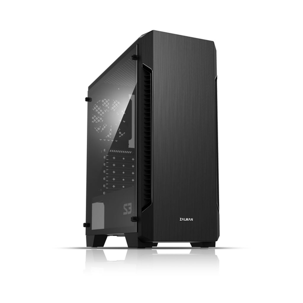Zalman S3 компютърна кутия Midi Tower Черен