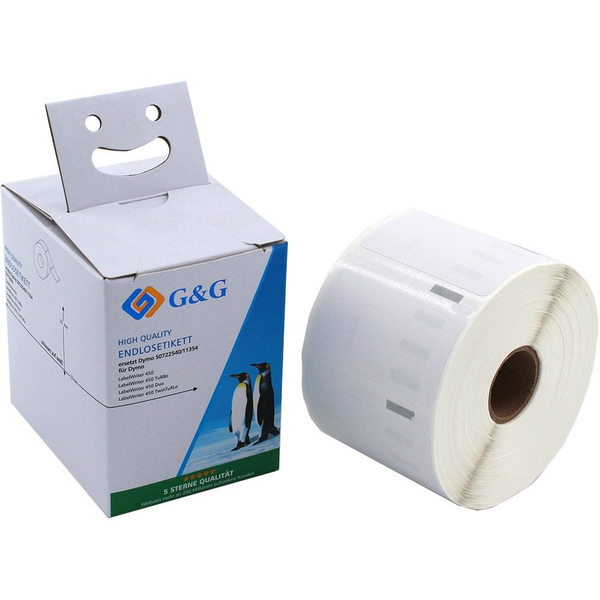 G&G Etiketten 1.000 Stück für DYMO 11354/ s0722540 32x57mm