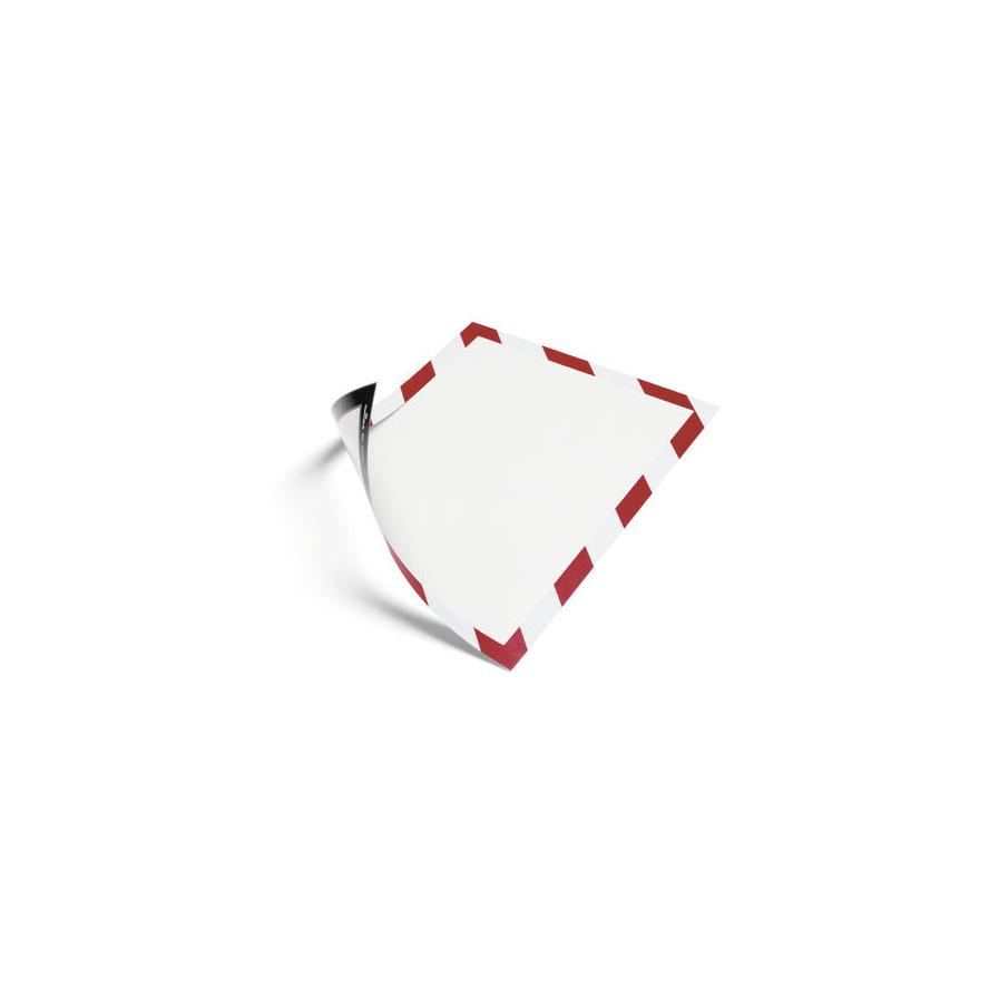DURABLE Duraframe, mágneses, A4, piros/fehér - 5 db (4945132)